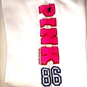 Victorias Secret White crop sweats